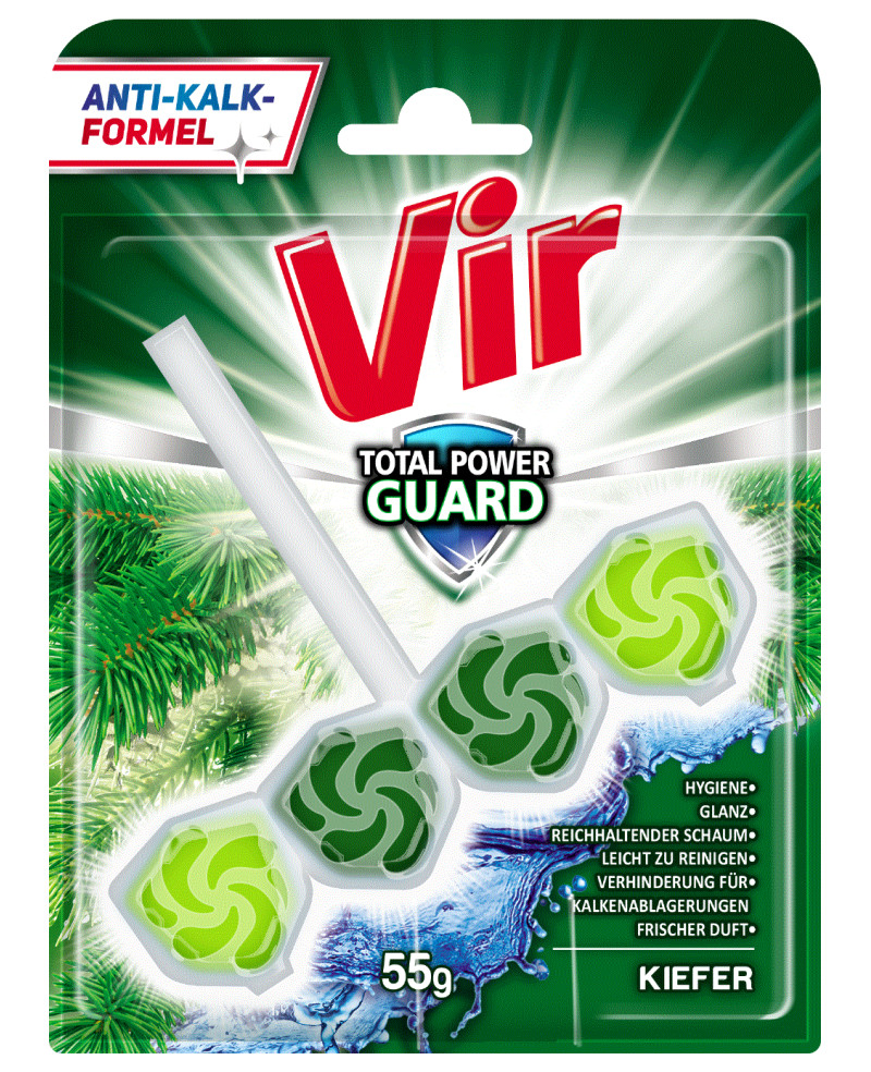 VIR - WC blok - TOTAL POWER GUARD - 55 g - LES