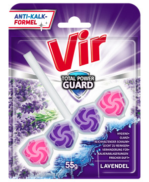 VIR - WC blok - TOTAL POWER GUARD - 55 g - LEVANDUĽA