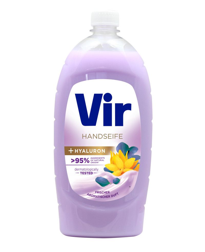 VIR - tekuté mydlo -  800 ml  - svieža aromatická vôňa + HYALURON