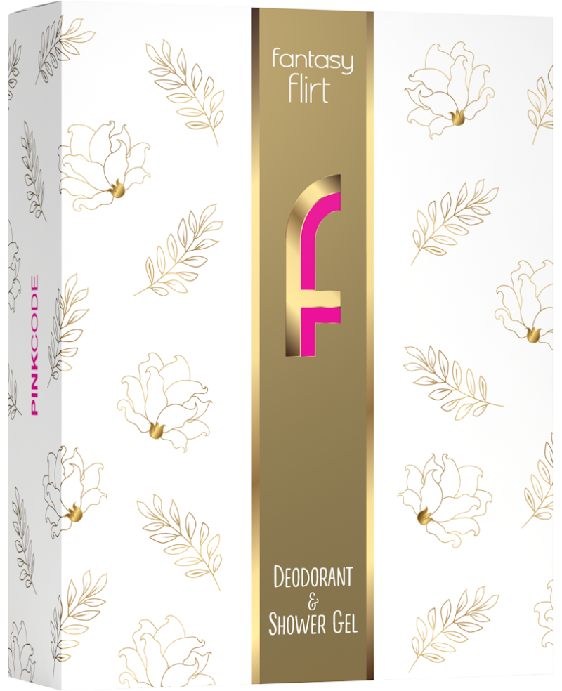 CC - DK - dámska - fantasy Flirt - SG 250 ml + DEO 150 ml - pinkcode
