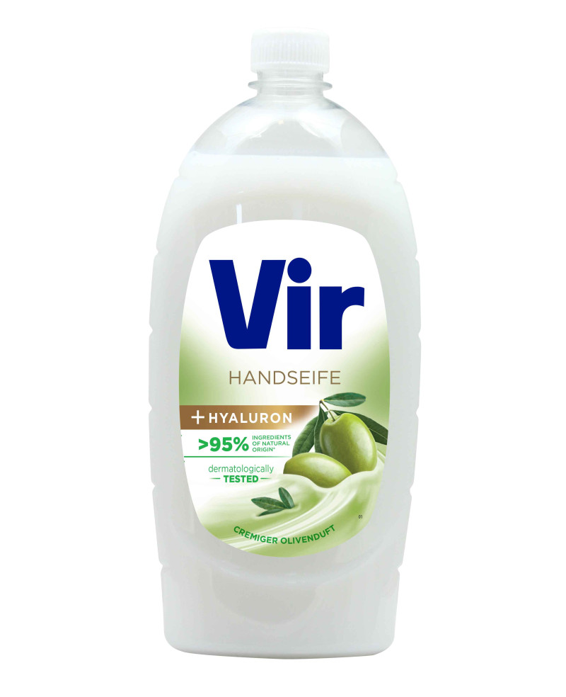 VIR - tekuté mydlo -  800 ml  - CREMIGE OLIVE
