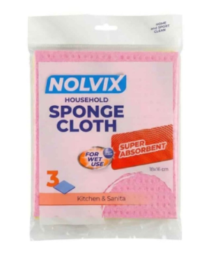 Nolvix - špongiové utierky  3 ks