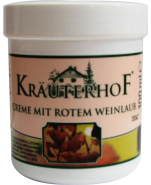 KRäUTERHOF - 250 ml - krém z červenej vínnej révy