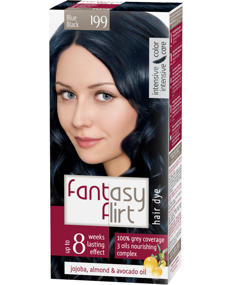FF - farba na vlasy - 199 - blue black