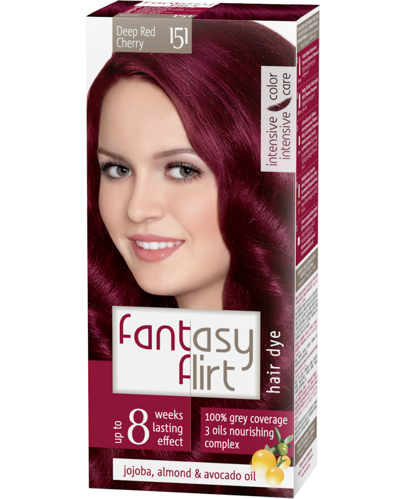 FF - farba na vlasy - 151 - dark red cherry