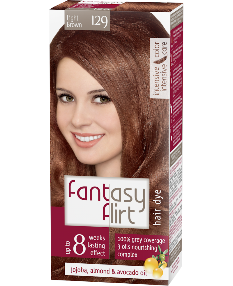 FF - farba na vlasy - 129 - light brown