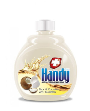 HANDY - tekuté mydlo antibakteriálne - 500 ml - Mlieko & Kokos