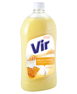 VIR - tekuté mydlo -  800 ml  - MILCH & HONIG