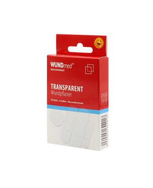 WM - náplaste - TRANSPARENT 20 ks