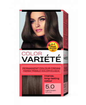 VARIÉTÉ - NEW - farba na vlasy - 5.0 - light brown