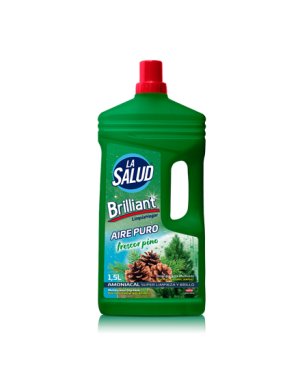 LA SALUD - Brilliant - univerzálny čistiaci prostriedok s amoniakom a s vôňou lesa 1,5 l