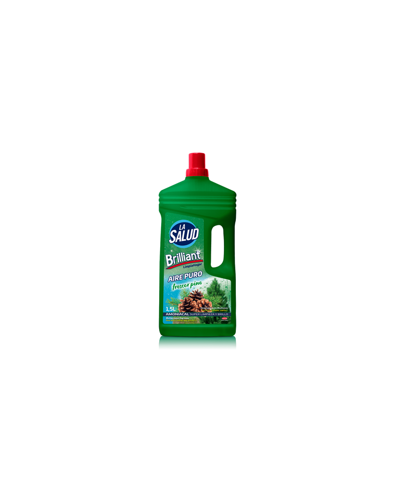 LA SALUD - Brilliant - univerzálny čistiaci prostriedok s amoniakom a s vôňou lesa 1,5 l