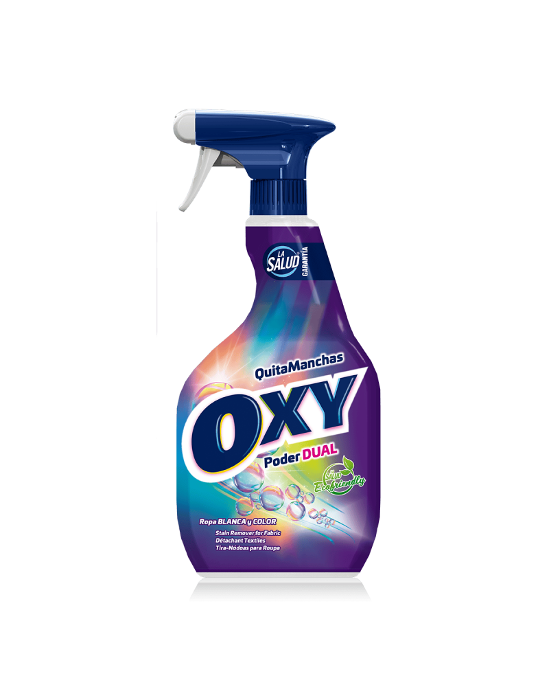 OXY - odstraňovač škvŕn spray 750 ml - DUAL