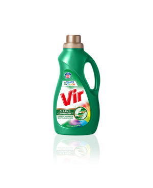 VIR - tekutý prací prostriedok - WHITE & COLOR - 1000 ml - 20 praní