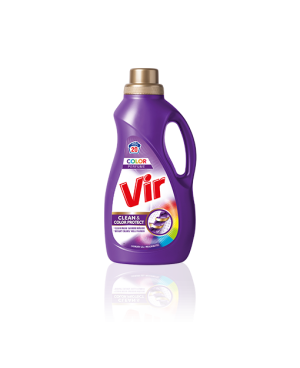 VIR - tekutý prací prostriedok - COLOR Perfume - 1000 ml - 20 praní