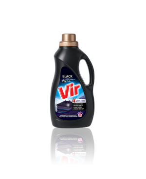 VIR - tekutý prací prostriedok - BLACK - 1000 ml - 20 praní