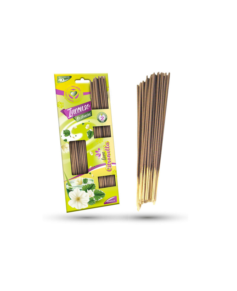 EI - Citronella - vonné tyčinky 40 ks