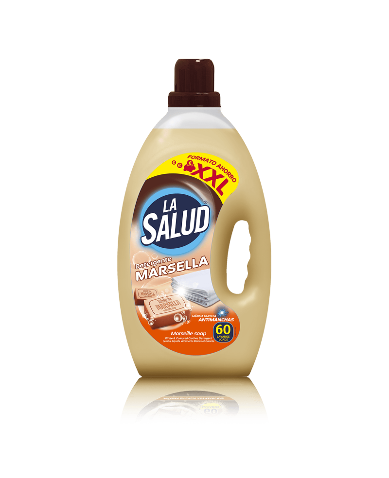 LA SALUD - prací gél 2 l - Marseillské mydlo ( 30 praní )